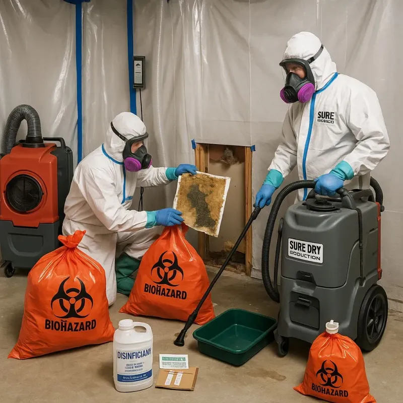 Contaminated Water Handling Protocols process in Montverde, FL