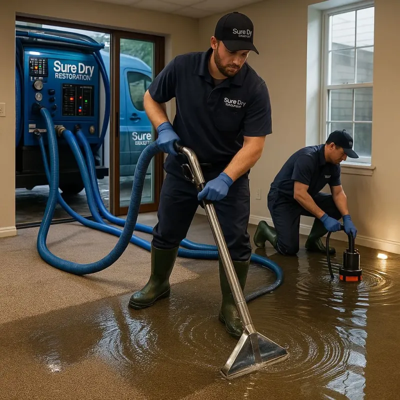 Water Extraction and Removal process in Montverde, FL